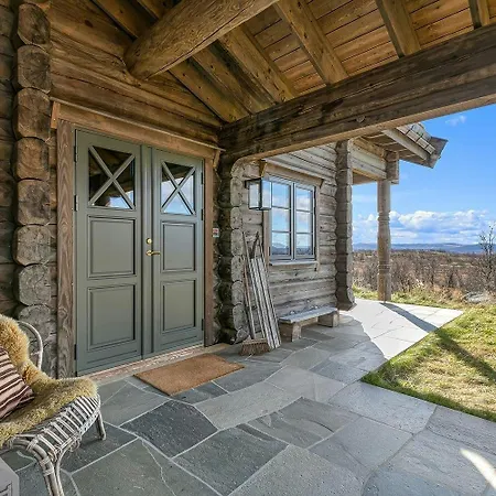 With Panoramic View Over Hardangervidda